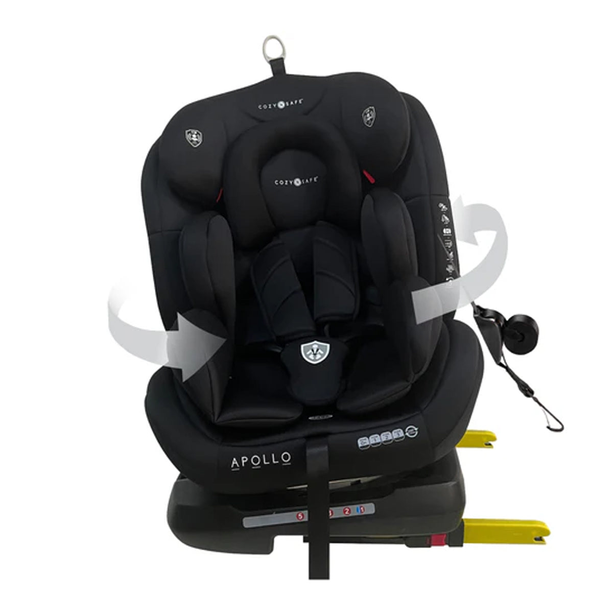 Cozy N Safe Apollo Car Seat Black 1