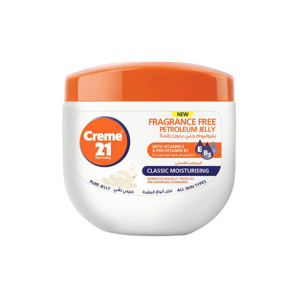 Creme 21 Original Fragrance Free Moisturising Petroleum Jelly 100ml Creme 21 Original Fragrance Free Moisturising Petroleum Jelly 100ml
