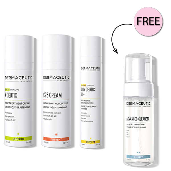 Dermaceutic 10% Off Offer + Free Dermaceutic Advanced Cleanser 150ml