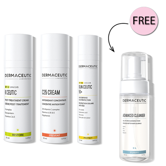 Dermaceutic 10% Off Offer + Free Dermaceutic Advanced Cleanser 150ml