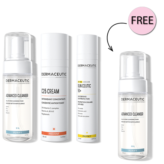 Dermaceutic Offer + Free Dermaceutic Advanced Cleanser 150ml