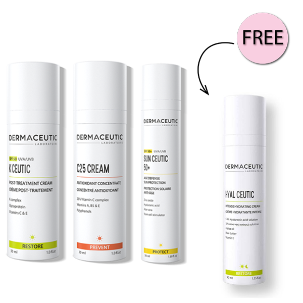 Dermaceutic Offer + Free Dermaceutic Hyal Ceutic 30ml Dermaceutic Offer + Free Dermaceutic Hyal Ceutic 30ml
