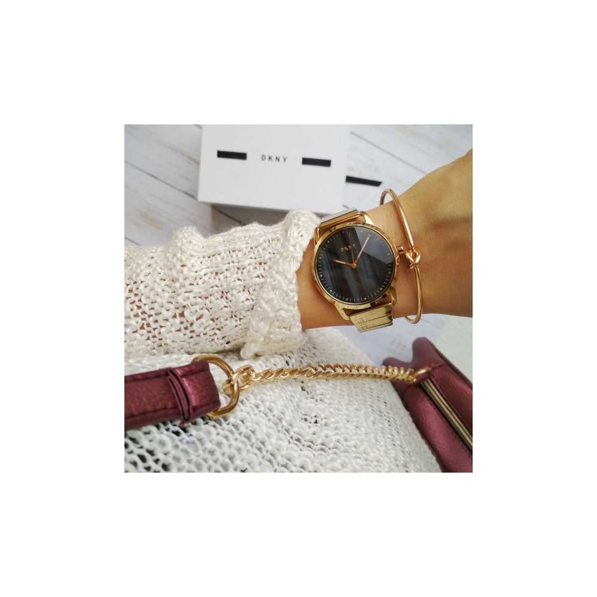 DKNY NY2756 Greenpoint Women’s Watch 36mm Gold