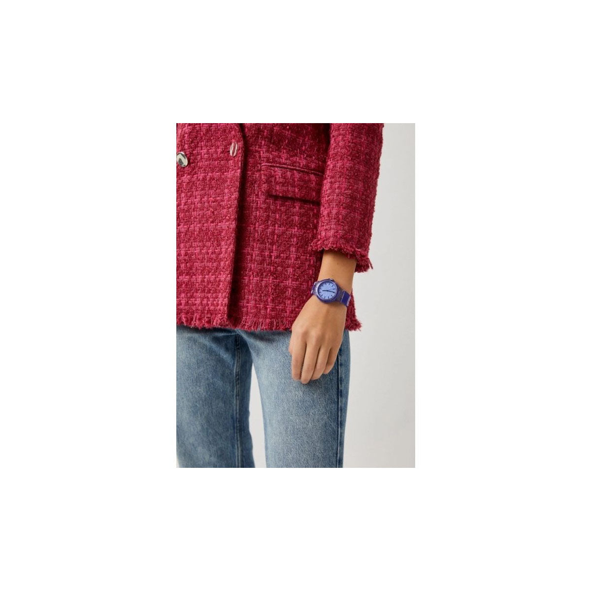 DKNY NY6644 Women’s Watch 36 Mm Purple