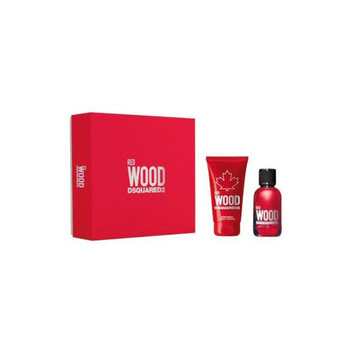 DSQUARED2 RED WOOD EDT 100ML BODY LOTION 150ML GIFT SET