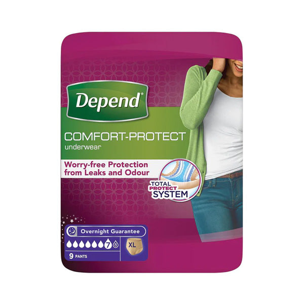 ملابس داخلية ديبيند كومفورت بروتيكت للنساء 9 قطع ملابس داخلية ديبيند كومفورت بروتيكت للنساء 9 قطع