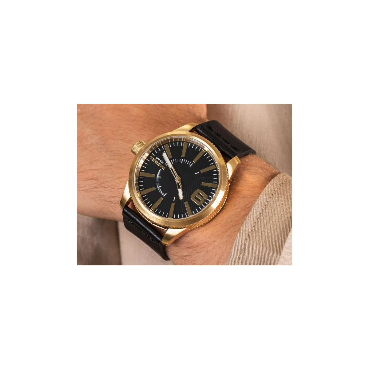 Diesel DZ1801 Rasp Men's Watch 46mm Black