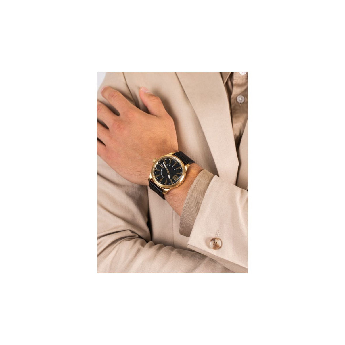 Diesel DZ1801 Rasp Men's Watch 46mm Black