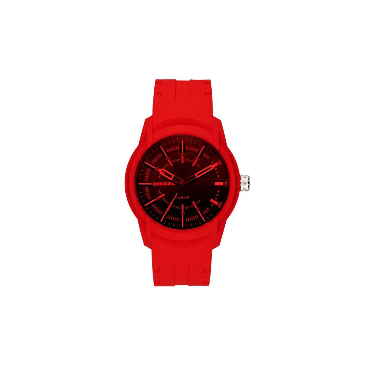Diesel DZ1820 Unisex Watch 45mm Red Diesel DZ1820 Unisex Watch 45mm Red