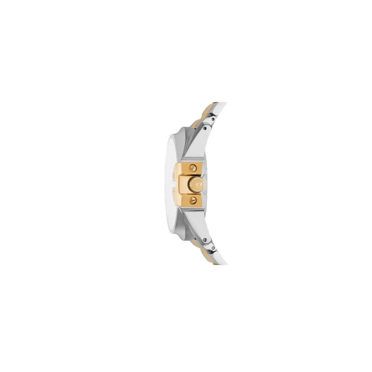 Diesel DZ2182SET Men’s Watch 45 Mm Silver Gold Gift Set