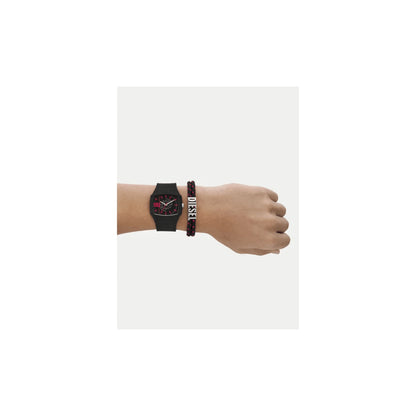 Diesel DZ2191 Men’s Watch 45 Mm Black Gift Set