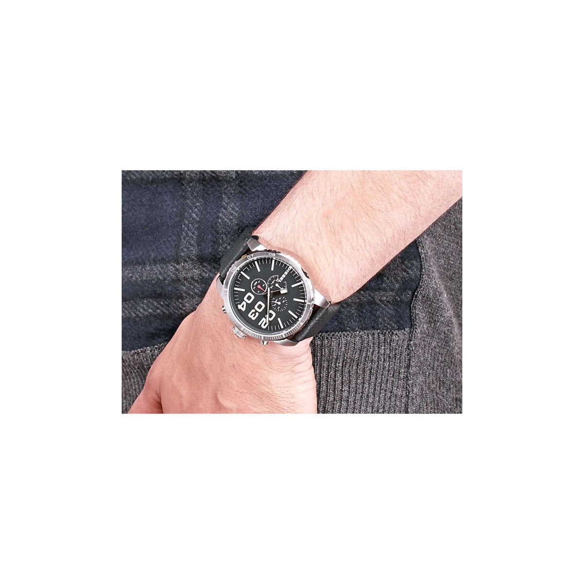 Diesel DZ4208 Men’s Watch 52 Mm Black