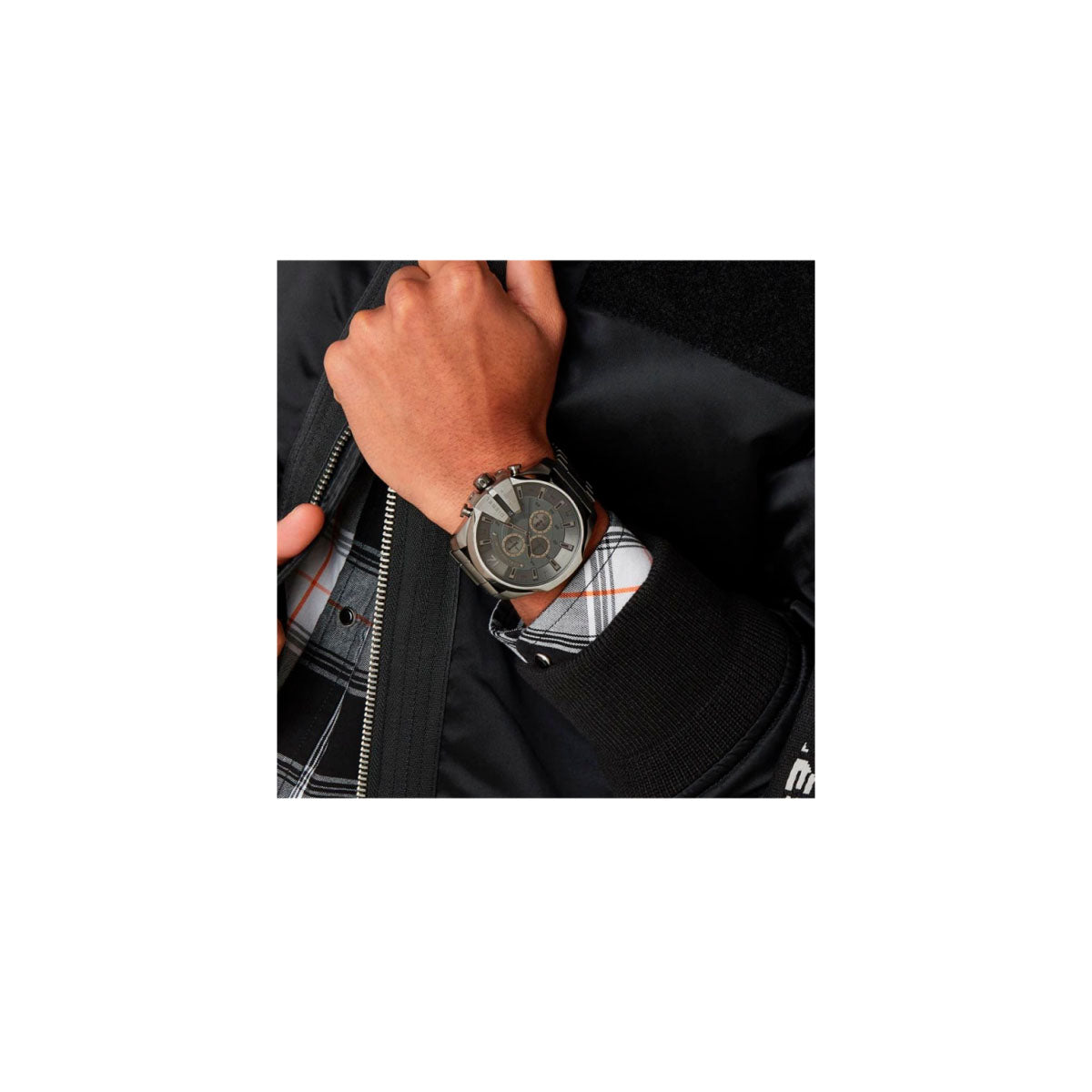 Diesel DZ4282 Mega Chief' Men's Watch 51mm Gray Diesel DZ4282 Mega Chief' Men's Watch 51mm Gray