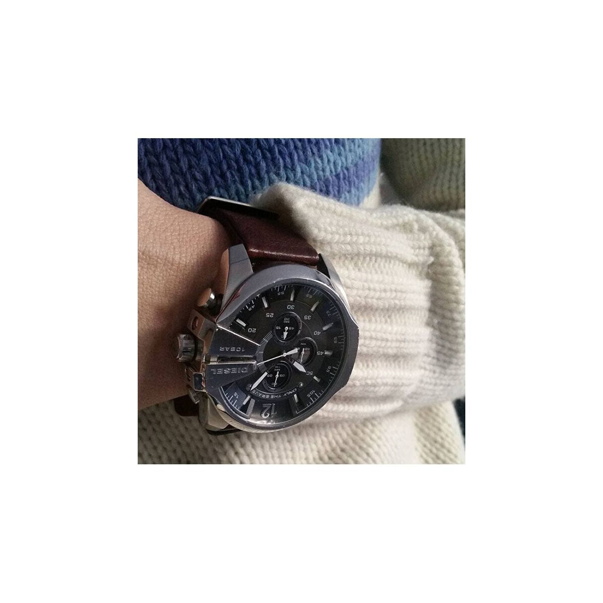 Diesel DZ4290 Mega Chief Men's Watch 51mm Brown