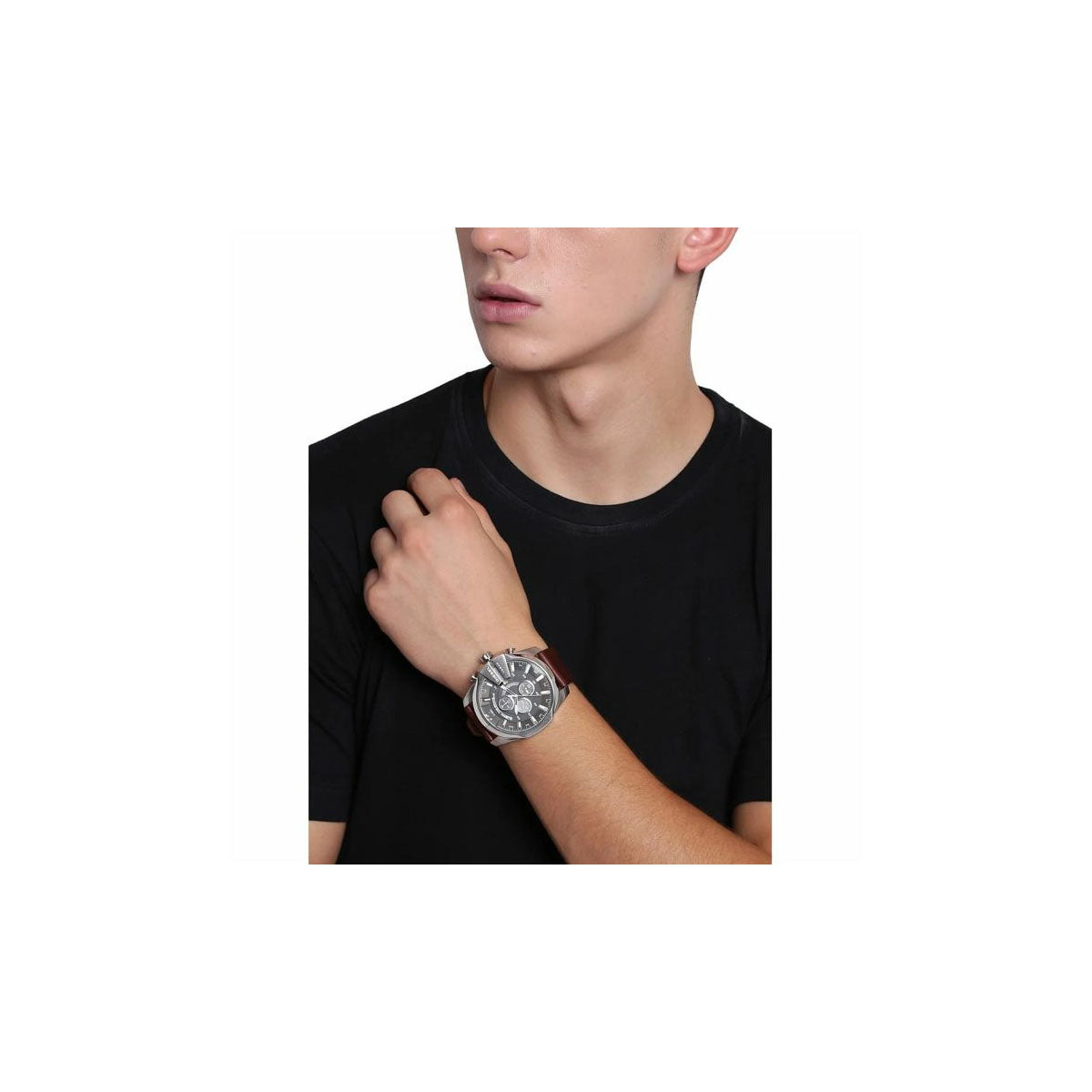 Diesel DZ4290 Mega Chief Men's Watch 51mm Brown