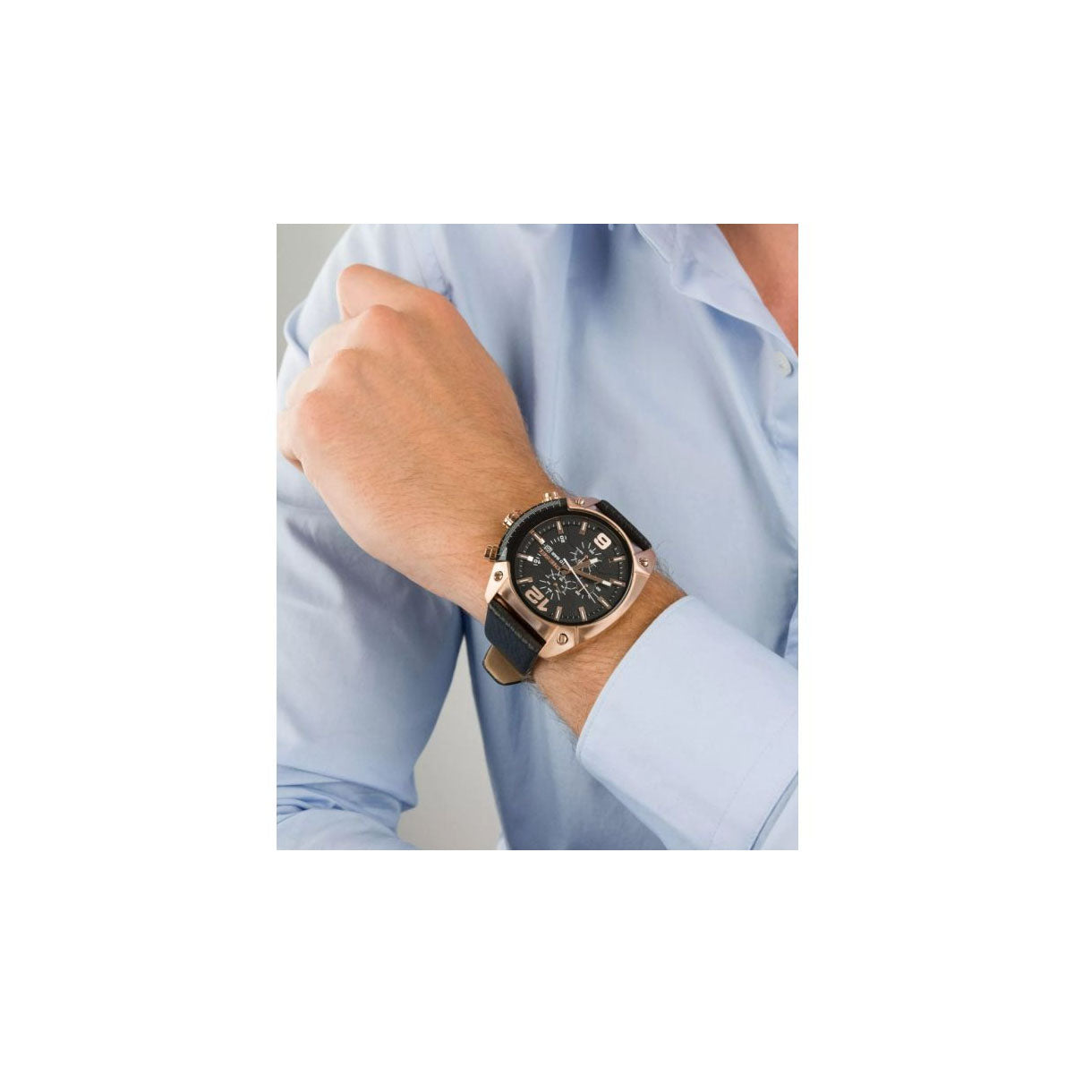 Diesel DZ4297 Overflow Men’s Watch 49mm Black Diesel DZ4297 Overflow Men’s Watch 49mm Black