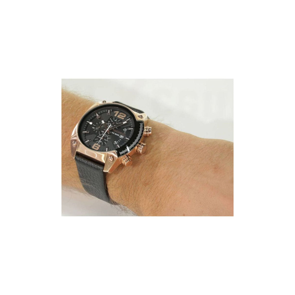 Diesel DZ4297 Overflow Men’s Watch 49mm Black Diesel DZ4297 Overflow Men’s Watch 49mm Black