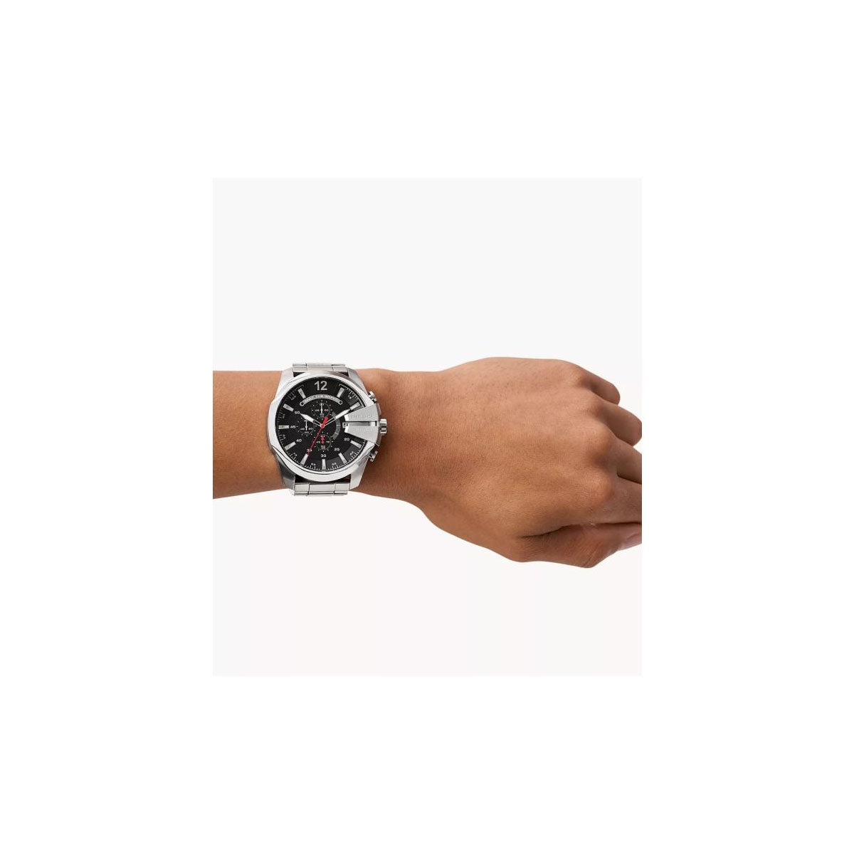 Diesel DZ4308 Mega Chief Men’s watch 59mm Silver Diesel DZ4308 Mega Chief Men’s watch 59mm Silver