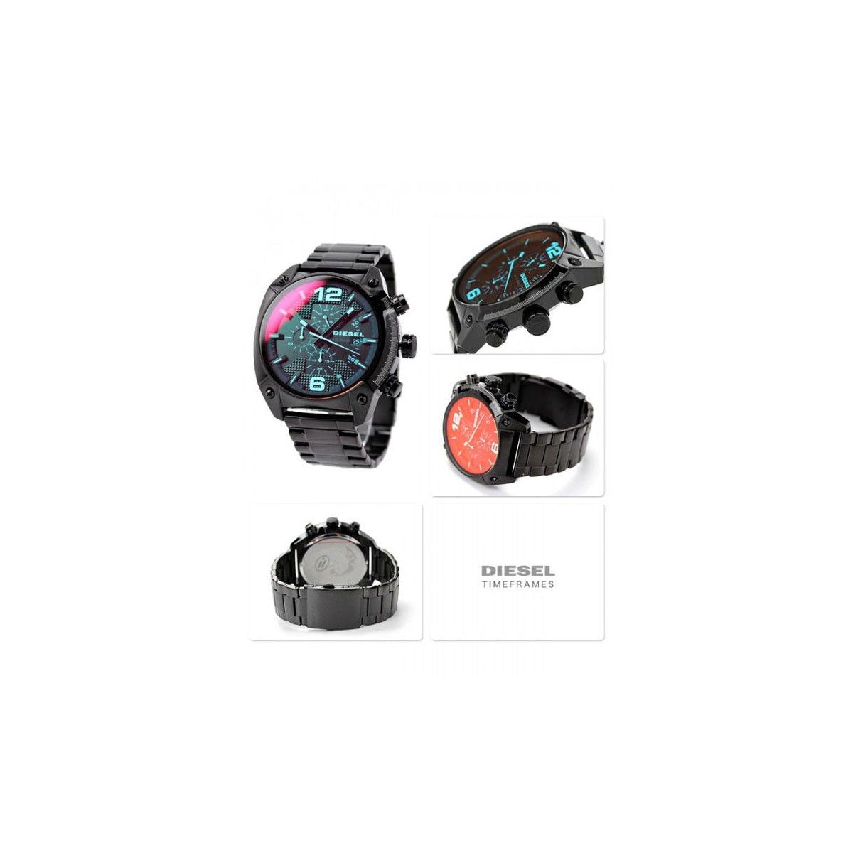 Diesel DZ4316 Men’s Watch 49 Mm Black Diesel DZ4316 Men’s Watch 49 Mm Black