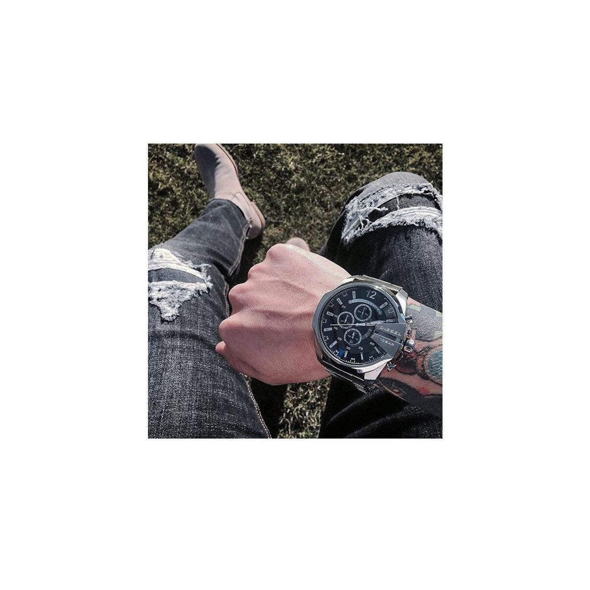 Diesel DZ4329 Men's Watch 50mm Gray Diesel DZ4329 Men's Watch 50mm Gray