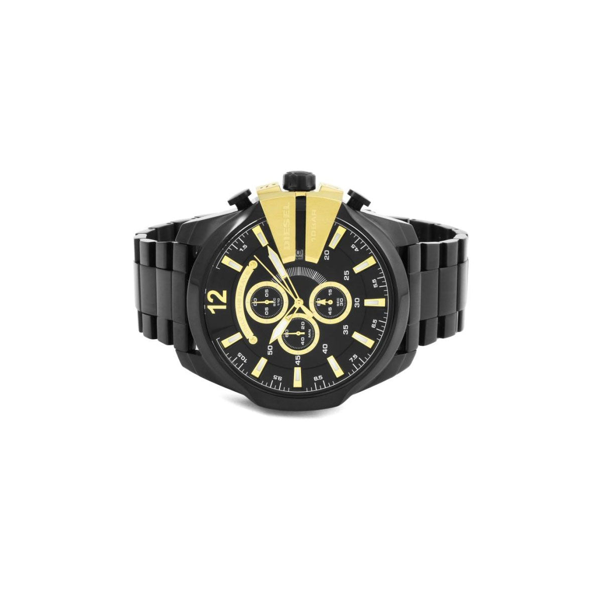 Diesel DZ4338 Mega Chief Men’s Watch 52mm Black Diesel DZ4338 Mega Chief Men’s Watch 52mm Black