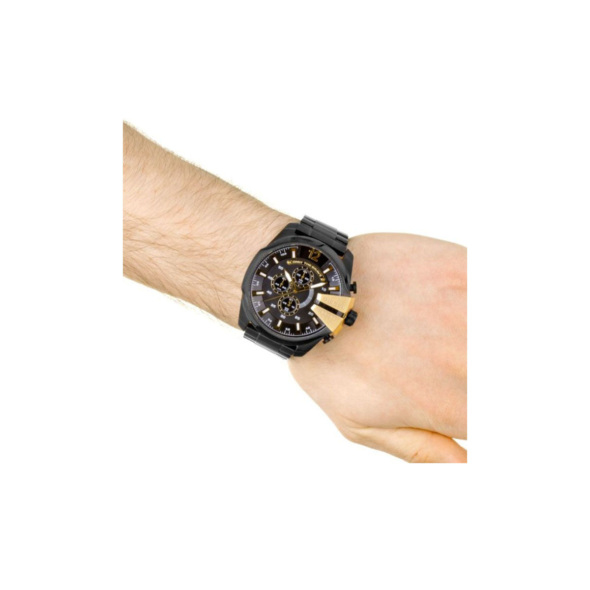 Diesel DZ4338 Mega Chief Men’s Watch 52mm Black Diesel DZ4338 Mega Chief Men’s Watch 52mm Black