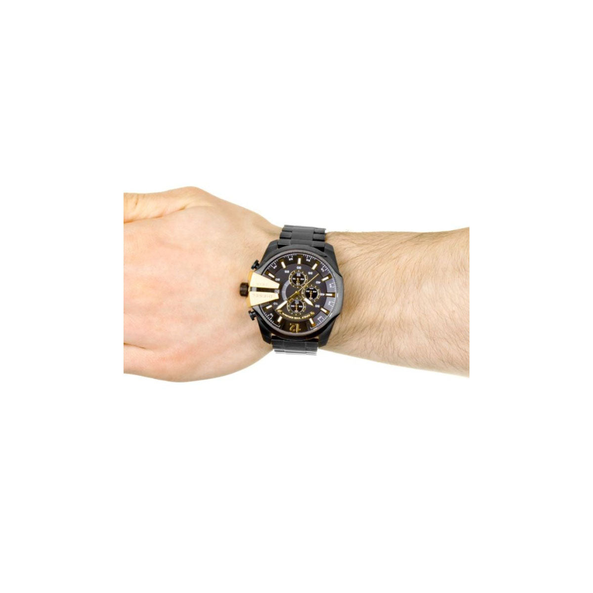 Diesel DZ4338 Mega Chief Men’s Watch 52mm Black Diesel DZ4338 Mega Chief Men’s Watch 52mm Black