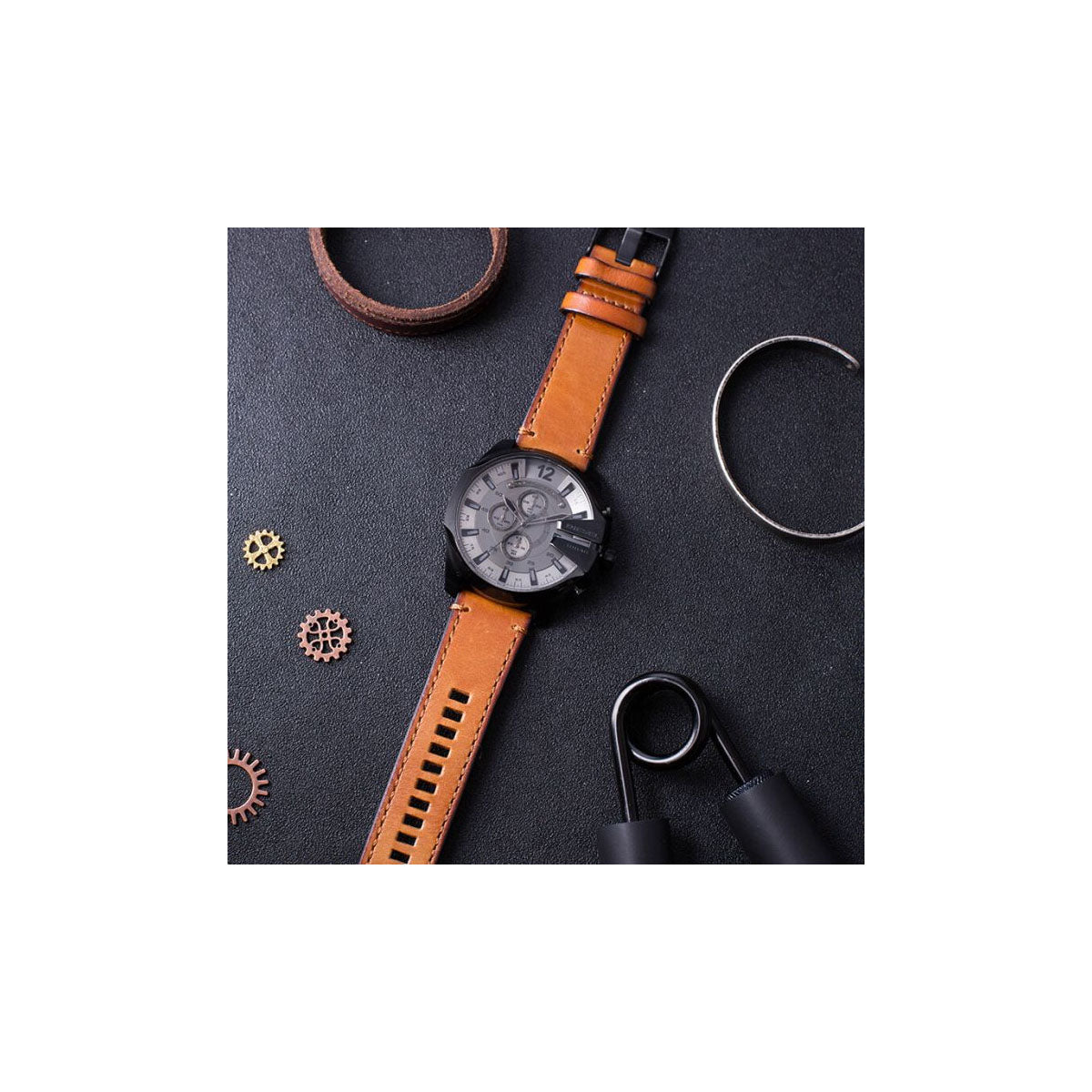 Diesel DZ4463 Men's Watch 51mm Black