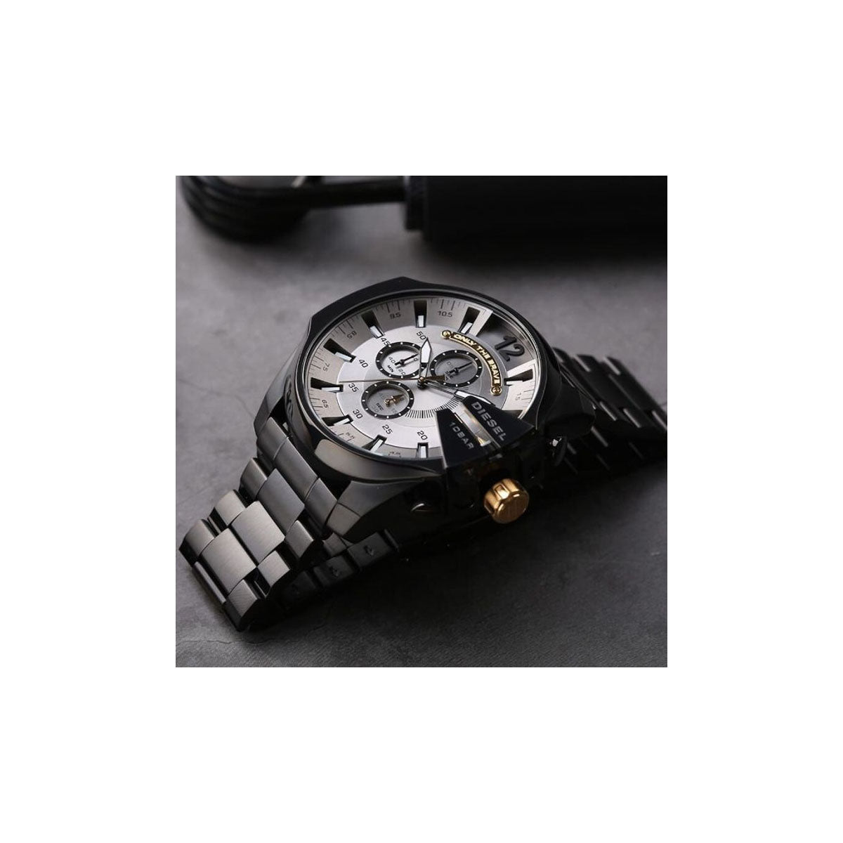 Diesel DZ4474 Men's Watch 54mm Grey Diesel DZ4474 Men's Watch 54mm Grey