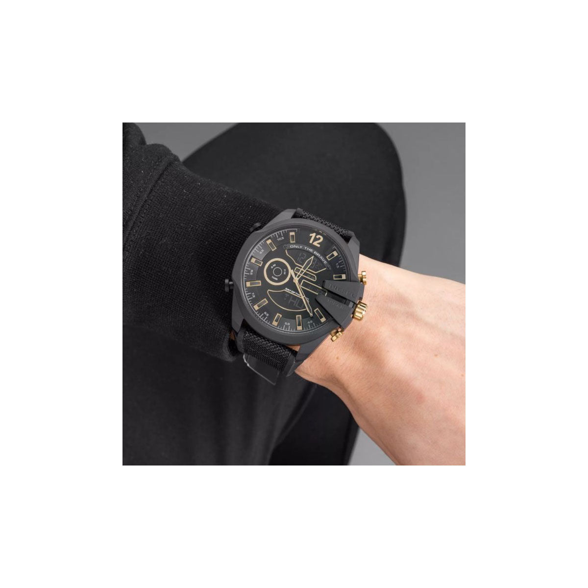 Diesel DZ4552 Mega Chief Men's watch 51mm Black Diesel DZ4552 Mega Chief Men's watch 51mm Black