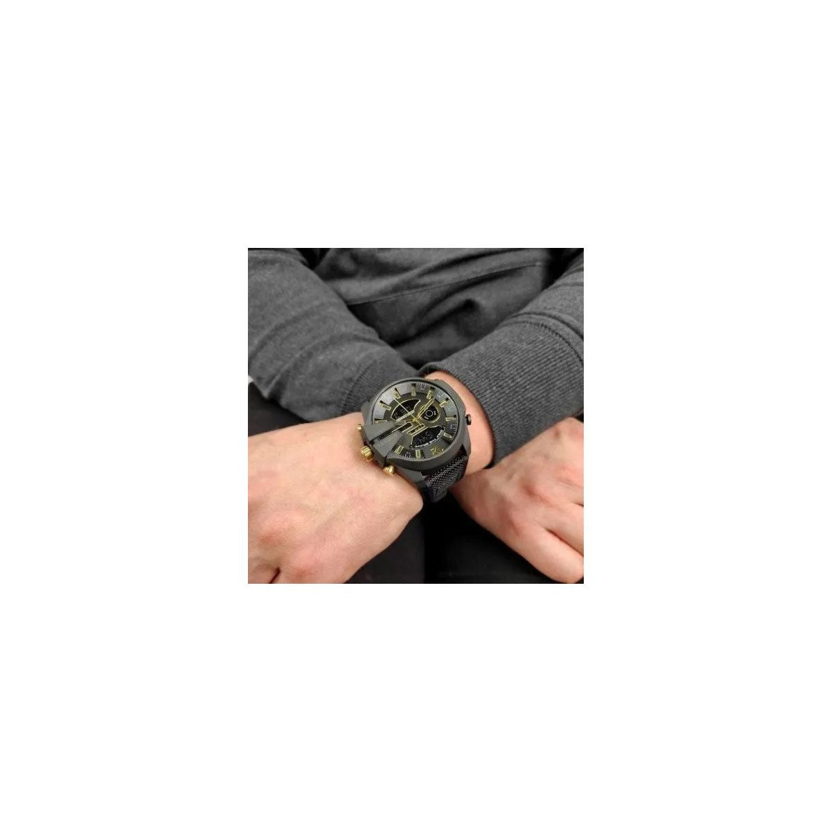 Diesel DZ4552 Mega Chief Men's watch 51mm Black Diesel DZ4552 Mega Chief Men's watch 51mm Black