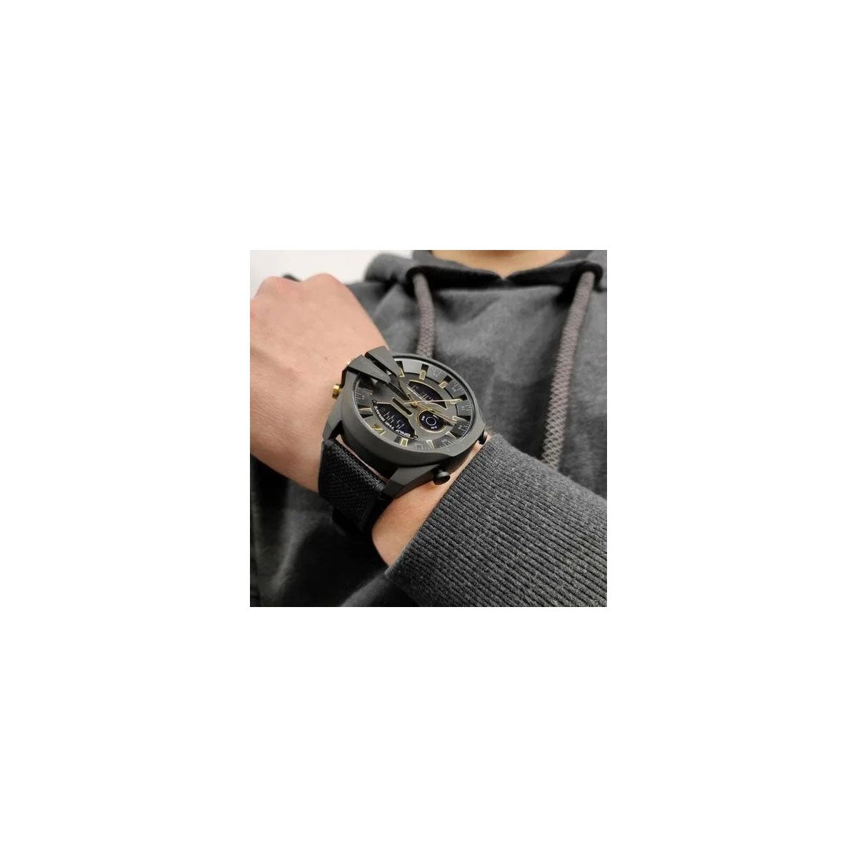 Diesel DZ4552 Mega Chief Men's watch 51mm Black Diesel DZ4552 Mega Chief Men's watch 51mm Black
