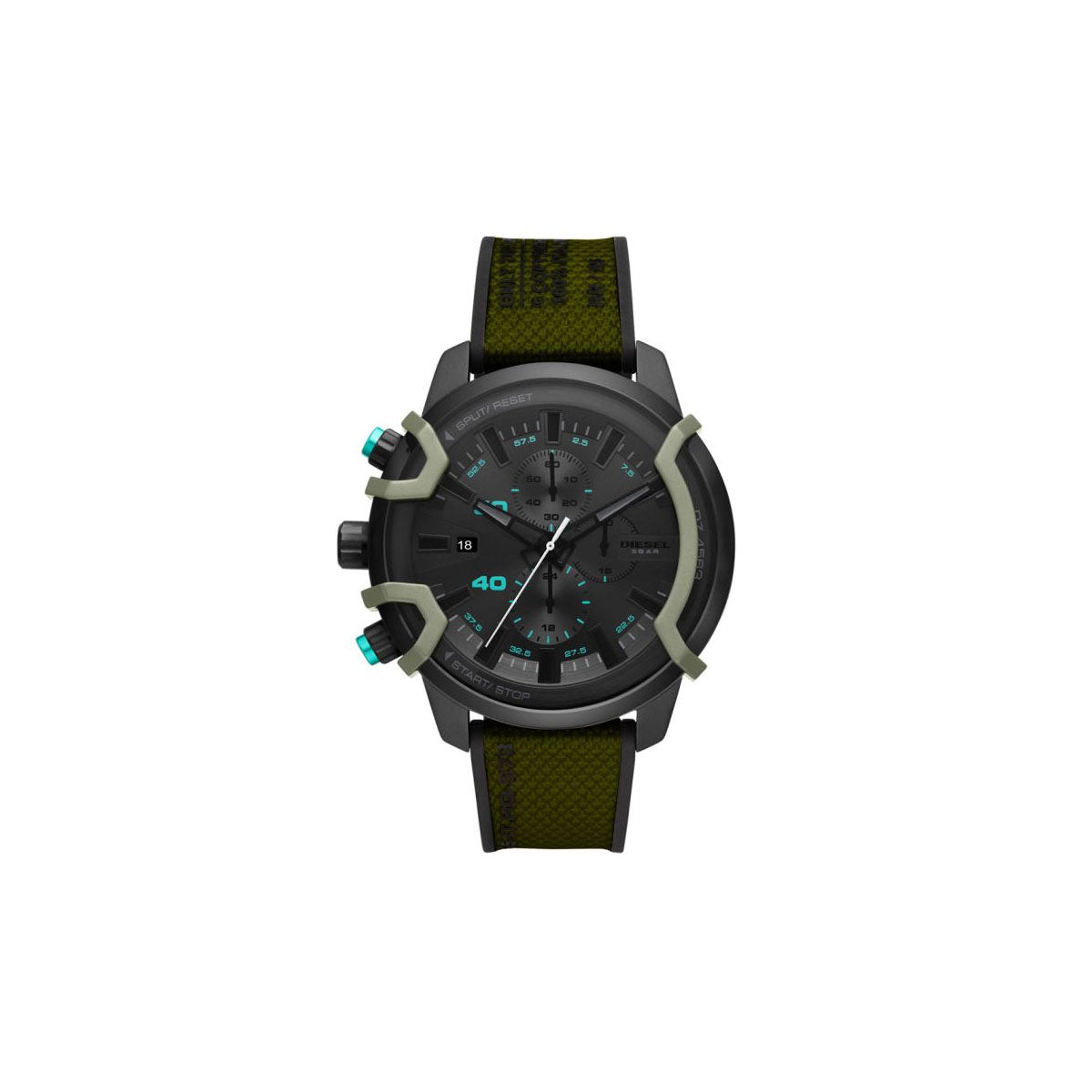 Diesel DZ4563 Griffed Men’s Watch 48mm Green Diesel DZ4563 Griffed Men’s Watch 48mm Green