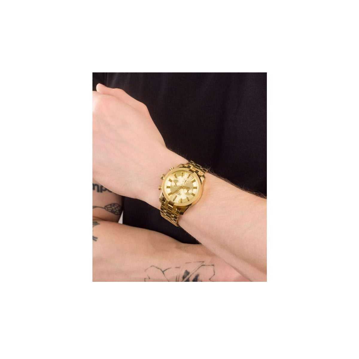 Diesel DZ4623 Men’s Watch 43 Mm Gold