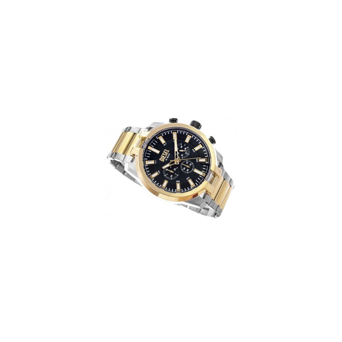 Diesel DZ4625 Men’s Watch 51 Mm Silver Gold Diesel DZ4625 Men’s Watch 51 Mm Silver Gold