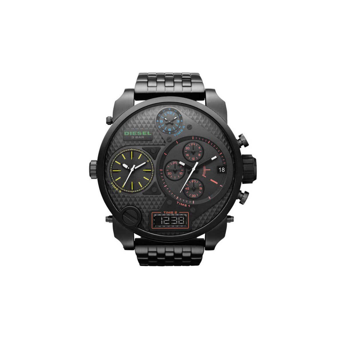 Diesel DZ7266 Men's Watch 56mm Black Diesel DZ7266 Men's Watch 56mm Black