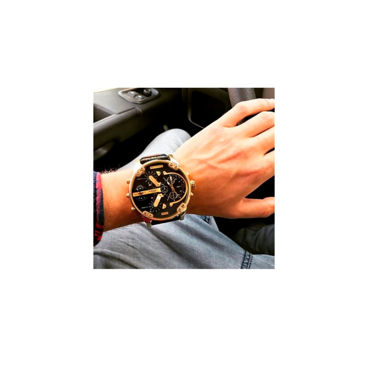 Diesel DZ7371 Men’s Watch 57 Mm Black