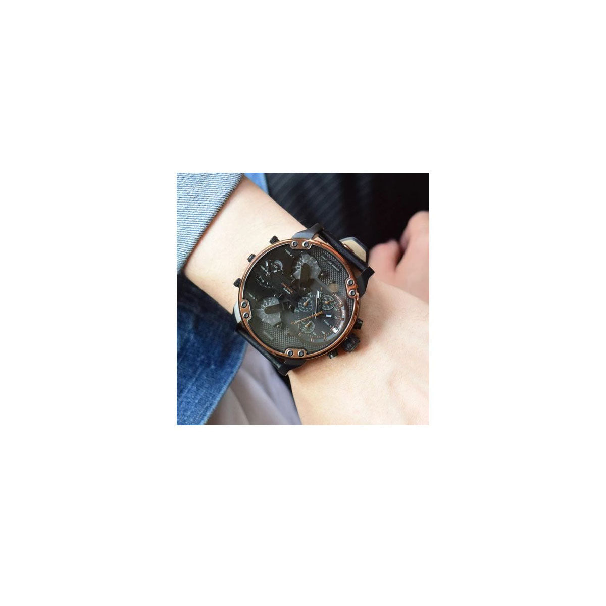 Diesel DZ7400 Men’s Watch 57mm Black Diesel DZ7400 Men’s Watch 57mm Black
