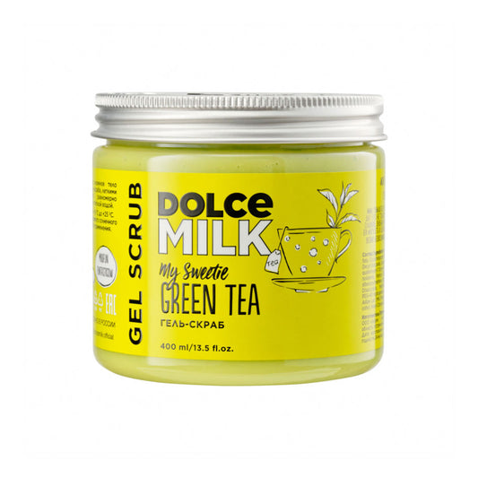 Dolce Milk Shower Gel Scrub My Sweetie Green Tea 400ml