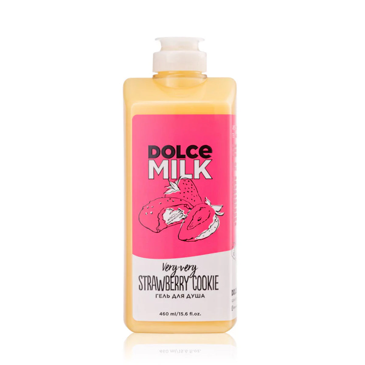 Dolce Milk Shower Gel Very-Very Strawberry Cookie 460ml