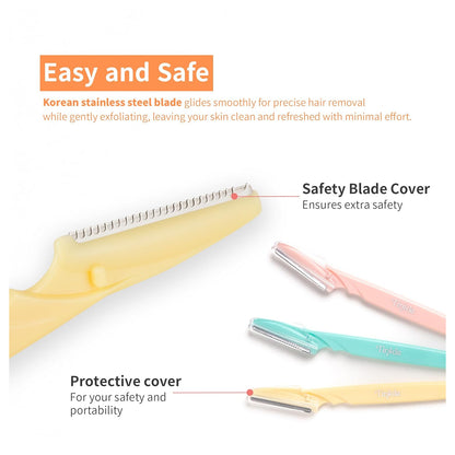 Dorco Tinkle Eyebrow Razor 4 + 2 pcs Value Pack