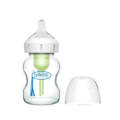 Dr. Brown's Glass Wide-Neck Options+ Bottle 5 oz/150 ml 1-pack