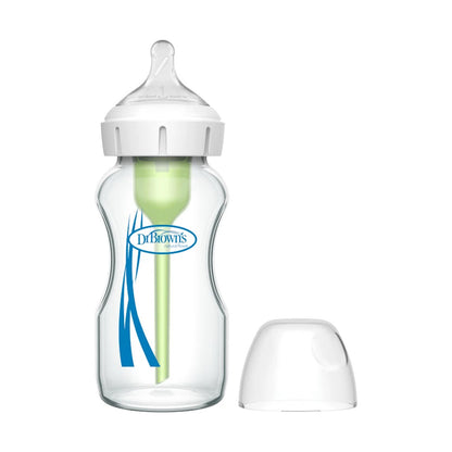 Dr. Brown's Glass Wide-Neck Options+ Bottle 9 oz / 270 ml 1-pack