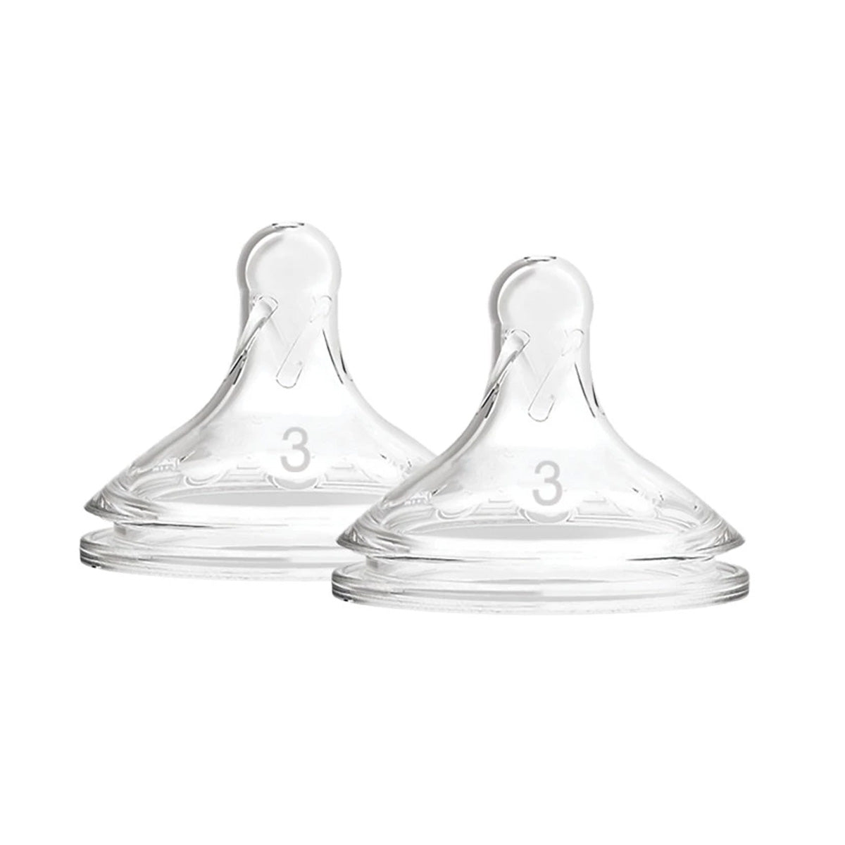 Dr. Brown's Wide-Neck Silicone Nipple Level 3 ( 6-9 months ) , 2-Pack