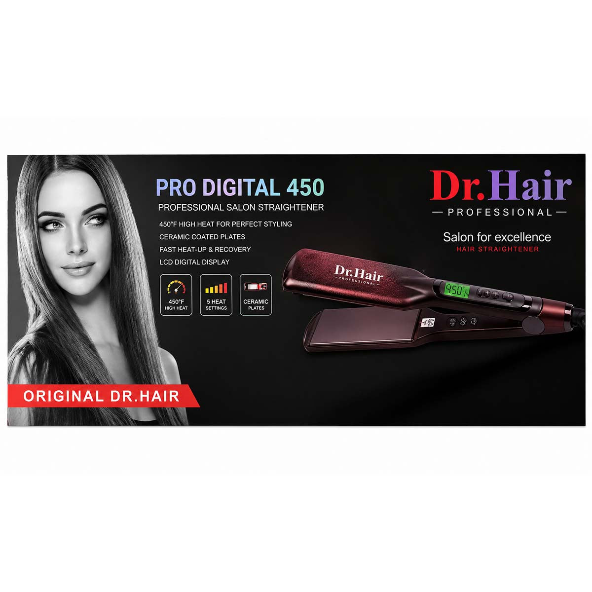 Dr.Hair - Salon Hair Staightener 20174