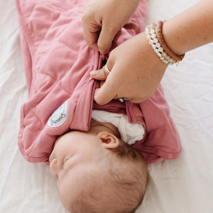 Dream Weighted Sleep Swaddle, Dusty Rose, 0-6 Months