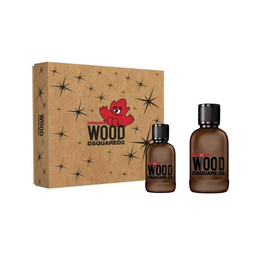 Dsquared Original Wood Edp 100ml + Edp 30ml Gift Set For Men