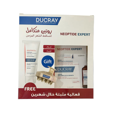 Ducray Anti Hair Loss Complete Routine + Gift Brush
