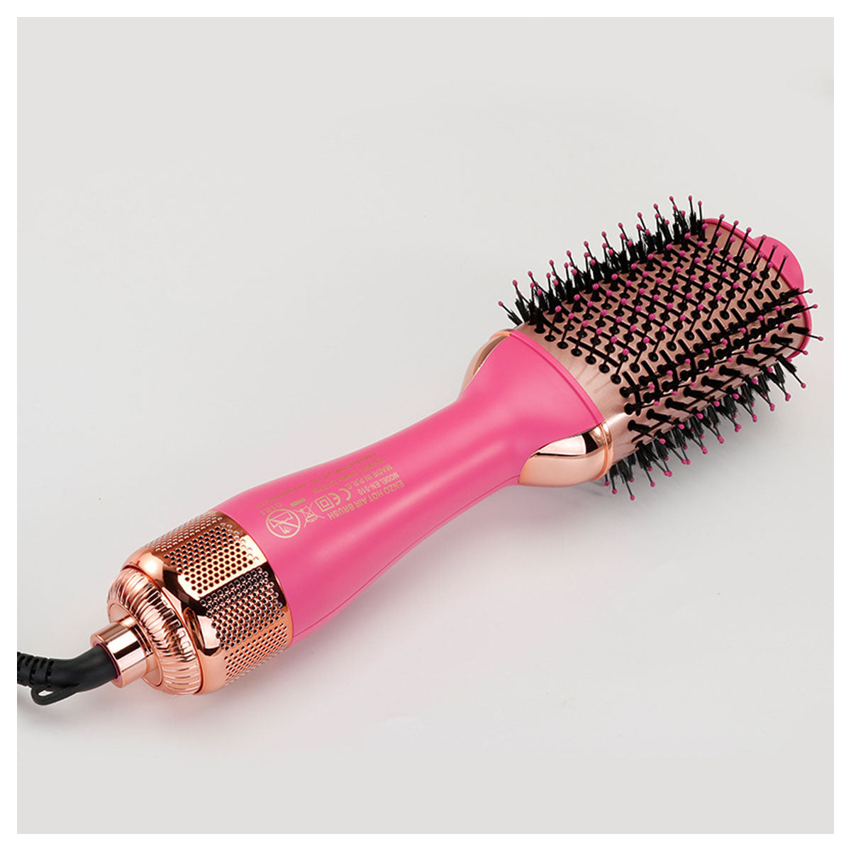 ENZO 2-in-1 One-Step Combo Volumiser + Ultra Straight Hair Styling Set - EN-510