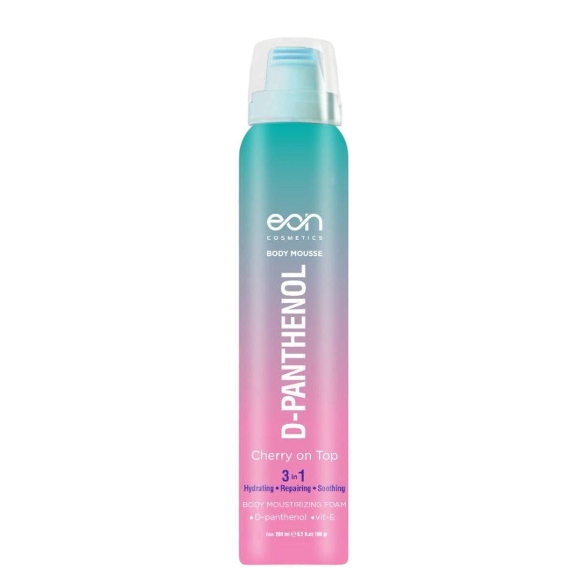 EON Body Mousse D-Panthenol Intensive Repair & Hydration for Sensitive Skin - Cherry On Top 200ml